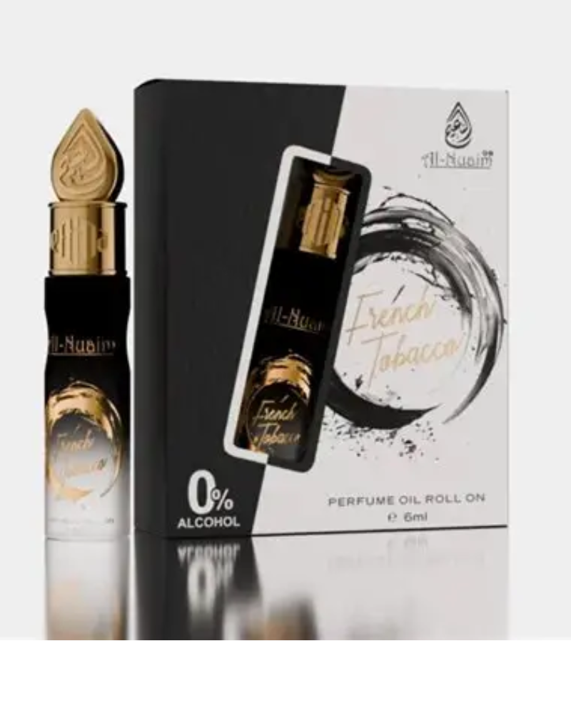 Al Nuaim French Tobacco 6ml Long Lasting Perfume for Men in Nepal | Taudeso
